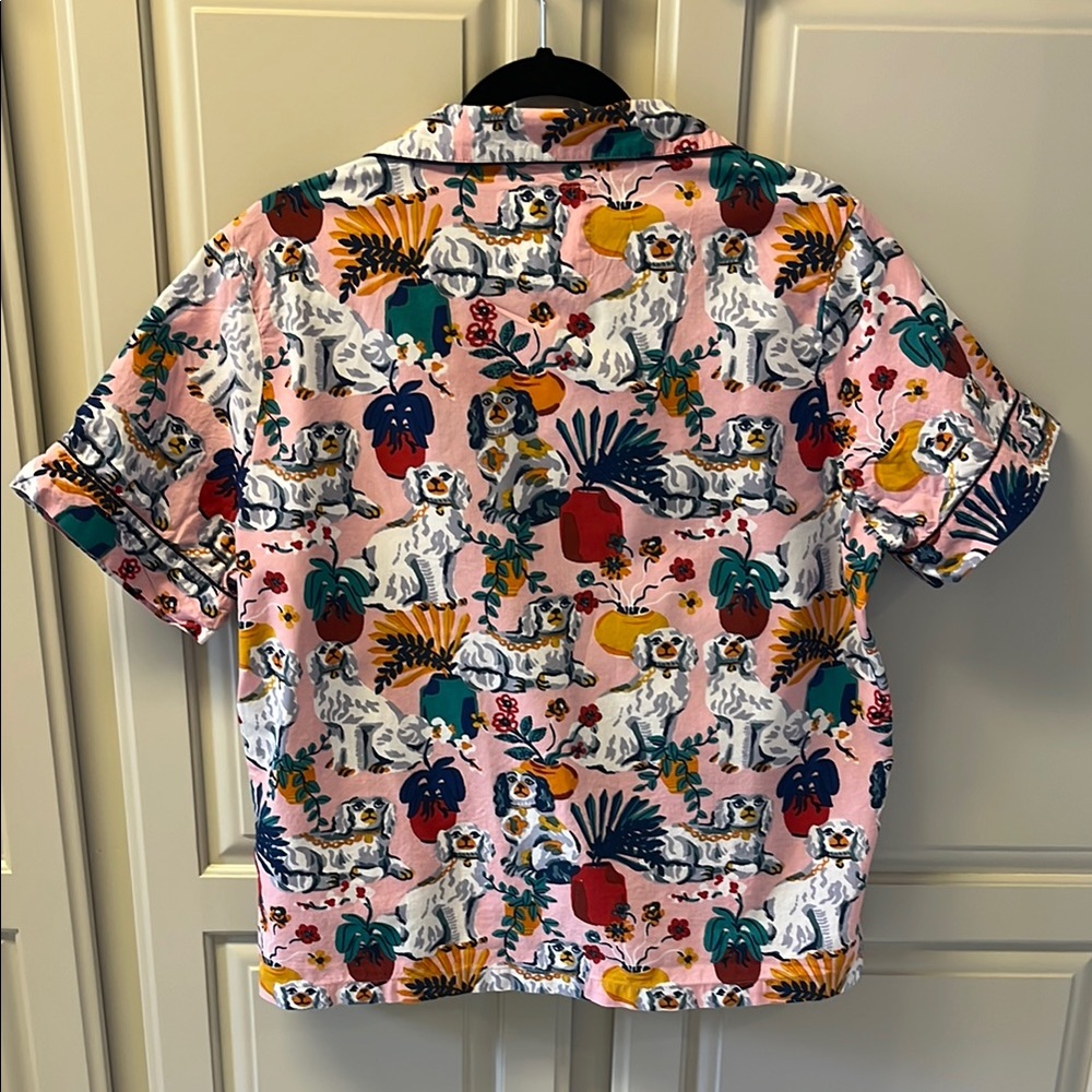 Printfresh Pink Pajama Top - Picture 3 of 3